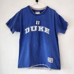 VTG Duke University Blue T-Shirt Tee Shirt Colosseum 90s Y2K Child Boys Youth S